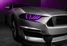 Load image into Gallery viewer, 269.96 Oracle Headlight DRL + Halo Upgrade Kit Ford Mustang (18-21) ColorSHIFT w/ Sequential Turn Signal 1446-332 - Redline360 Alternate Image