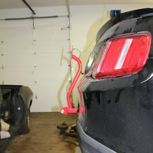 Load image into Gallery viewer, BMR Parachute Mount [Bolt On] Ford Mustang Shelby GT500 (2007-2014) Red or Black - Black Hammertone Alternate Image