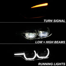 Load image into Gallery viewer, 972.49 Spyder LED Projector Headlights BMW 3 Series F30 Sedan (12-15) [Halogen Model] Chrome - Redline360 Alternate Image