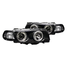 Load image into Gallery viewer, Spyder LED Halo Projector Headlights BMW 7 Series E38 (99-01) [Xenon/HID Model Only] Black - Default Title Alternate Image