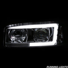 Load image into Gallery viewer, Spyder Projector Headlights GMC Yukon (00-06) Yukon Denali (01-06) V2 w/ Light Bar DRL - Chrome - Default Title Alternate Image