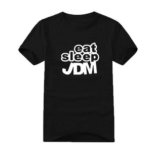 16.72 Eat Sleep JDM Classic White or Black T-Shirt - Redline360