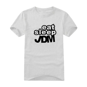 16.72 Eat Sleep JDM Classic White or Black T-Shirt - Redline360