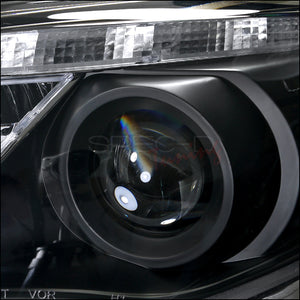 229.95 Spec-D Projector Headlights Toyota Corolla (2011-2012-2013) LED Strip - Black or Chrome - Redline360