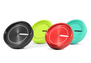 56.70 Perrin Round Style Oil Fill Cap Subaru Crosstrek (13-18) Outback XT (05-13) Black/Red/Neon Yellow/Hyper Teal - Redline360