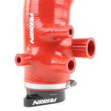 Load image into Gallery viewer, Perrin Turbo Inlet Hose Subaru Forester XT (2014-2018) 3" w/ Nozzle in Red or Black - Black Alternate Image