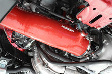 Load image into Gallery viewer, Perrin Turbo Inlet Hose Subaru Forester XT (2014-2018) 3" w/ Nozzle in Red or Black - Black Alternate Image