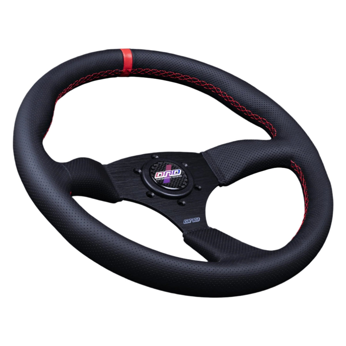 DND Full Color Alcantara Touring Steering Wheel (50mm Deep, 350mm) 6 B