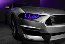 Load image into Gallery viewer, 269.96 Oracle Headlight DRL + Halo Upgrade Kit Ford Mustang (18-21) ColorSHIFT w/ Sequential Turn Signal 1446-332 - Redline360 Alternate Image