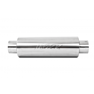 199.99 MBRP 5" Quiet Tone Muffler Resonator [8" Dia. Body, 31" Overall] Aluminized or  Stainless Steel - Redline360