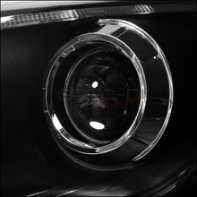 Load image into Gallery viewer, 229.50 Spec-D Projector Headlights Hyundai Tucson (2010-2013) R8 LED Strip - Black - Redline360 Alternate Image