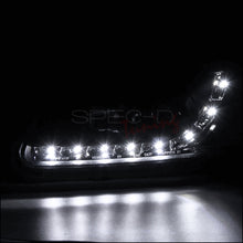 Load image into Gallery viewer, 180.00 Spec-D Projector Headlights Honda Civic EK (96-98) R8 LED Style - Black or Smoke - Redline360 Alternate Image