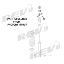 Load image into Gallery viewer, Rev9 Hyper Street II Coilovers Hyundai Elantra GT (18-20) w/ Front Camber Plates Alternate Image