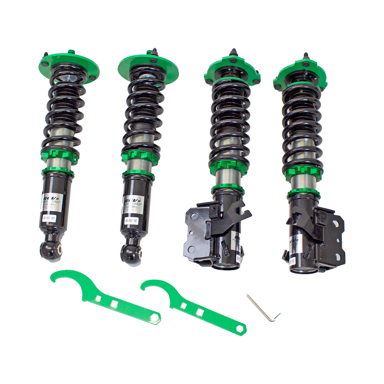 Rev9 Hyper Street II Coilovers Nissan Maxima A33 (00-03) w/ Front Camber  Plates