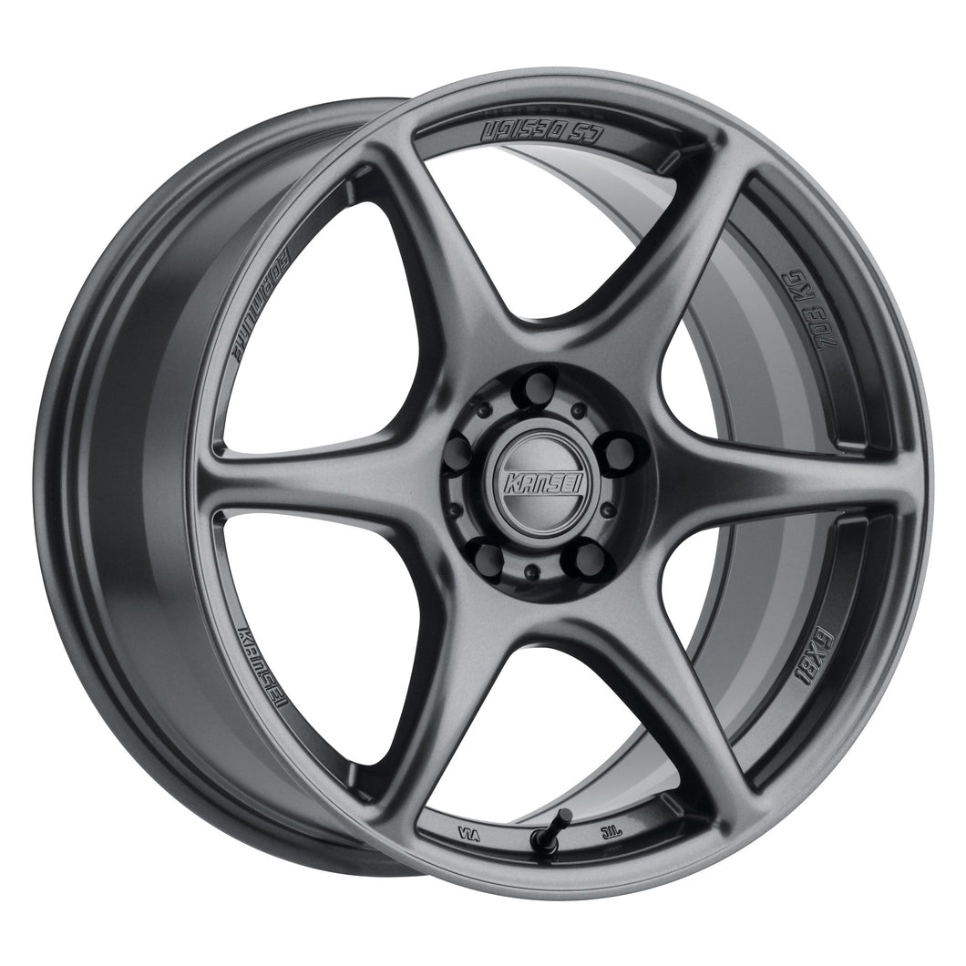 320.85 Kansei Tandem (18x9.5) [Gloss Gunmetal +22mm Offset] 5X100 - Redline360