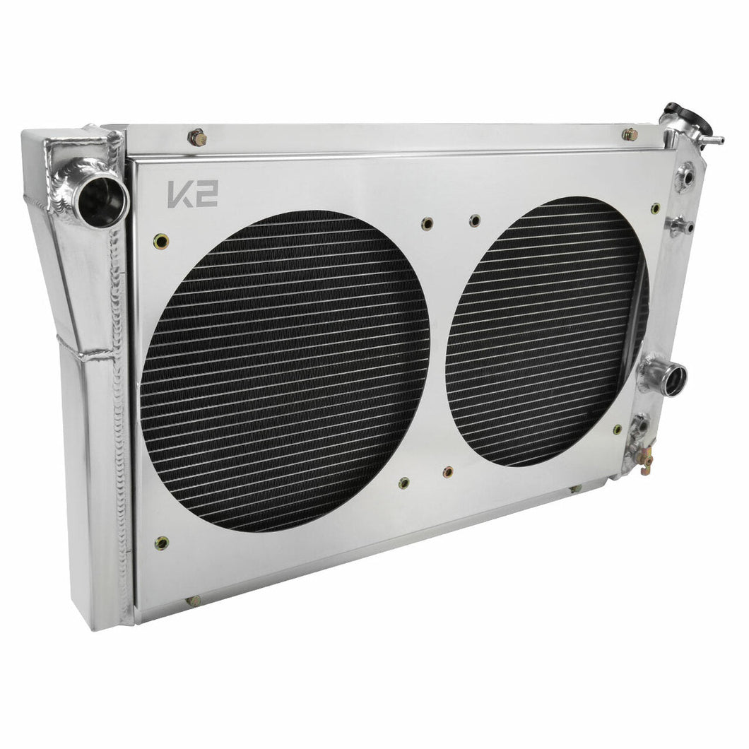 179.95 Spec-D Radiator Corvette C4 w/ Small Block V8 (84-90) Triple Row Aluminum Core - Redline360