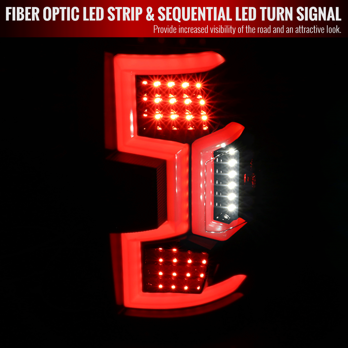 thumbnail image 2 of Evan-Fischer Halogen Tail Light Set For 2019-2022 Ram 2500 3500 – Left & Right, With Bulbs 2 of 6