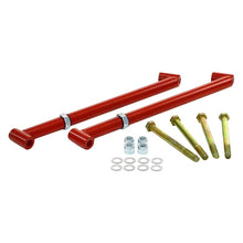 Load image into Gallery viewer, 149.95 BMR Control Arm Reinforcement Braces Oldsmobile 442 (64-67) Red or Black - Redline360 Alternate Image