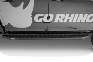 734.75 Go Rhino RB20 Running Boards Ford Bronco 4 Doors (21-22) Bedliner Coating or Textured Black Finish - Redline360