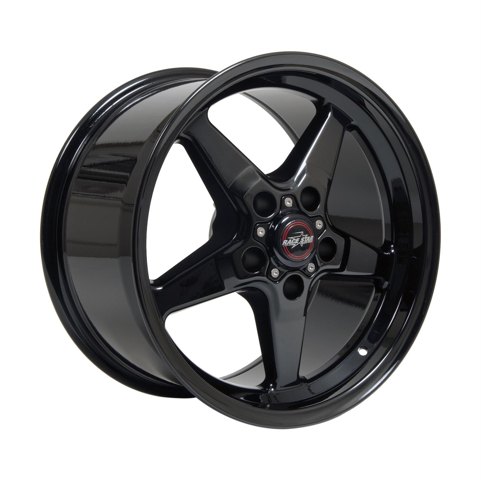 Race Star Wheels Drag Star (17x9.5, 5x4.75, +19 Offset) Black Chrome o ...