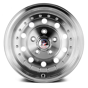 142.50 Rebel Racing Bandit II Wheels (16x8 +0 Offset) 5x114.3 / 8x165.1 / 6x139.7 / 5x139.7 - Machined Clear or Matte Black - Redline360