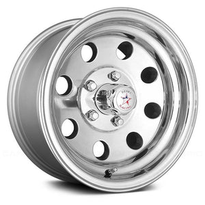 137.00 Rebel Racing Sahara Wheels (17x9 -6 Offset) 6x139.7 / 5x114.3 / 5x127 / 5x139.7 - Machined Clear Coat or Matte Black Finish - Redline360