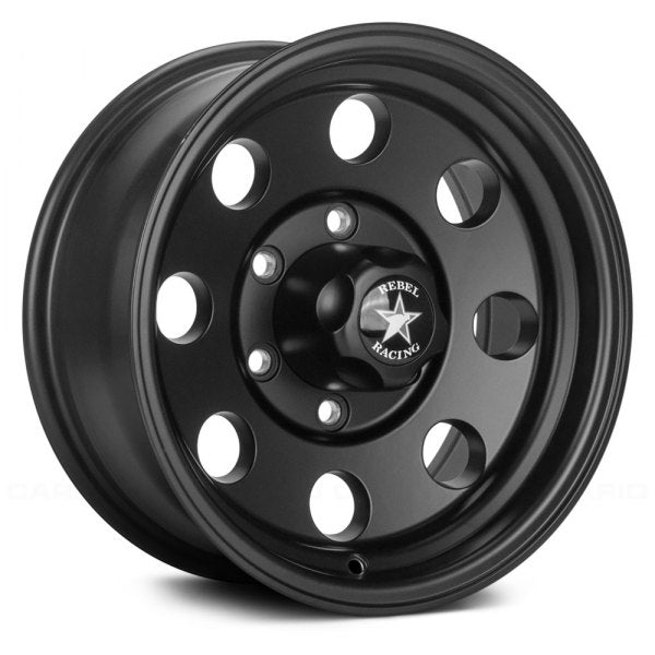 Scale 4x4 Sahara Wheels 15x7 15x8 16x8 (5x114.3 & 0 Offset) - Matte Bl