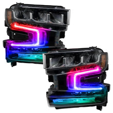 Load image into Gallery viewer, Oracle Headlight DRL Upgrade Kit Chevy Silverado (19-22) [ColorSHIFT RGB+W] w/ or w/o Controller - w/o Controller Alternate Image