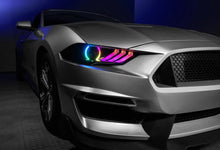 Load image into Gallery viewer, 269.96 Oracle Headlight DRL + Halo Upgrade Kit Ford Mustang (18-21) ColorSHIFT w/ Sequential Turn Signal 1446-332 - Redline360 Alternate Image