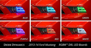 140.00 Diode Dynamics RGB DRL LED Boards Ford Mustang (2013-2014) DD2006 - Redline360