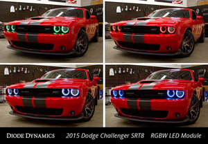 180.00 Diode Dynamics RGB DRL LED Boards Dodge Challenger (2015-2021) DD2002 - Redline360