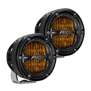 449.99 Rigid Industries 360 Series LED Lights (4" or 6") - Spot / Drive / Diffused / SAE - Redline360