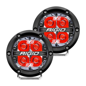 449.99 Rigid Industries 360 Series LED Lights (4" or 6") - Spot / Drive / Diffused / SAE - Redline360