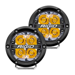 449.99 Rigid Industries 360 Series LED Lights (4" or 6") - Spot / Drive / Diffused / SAE - Redline360