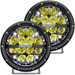 449.99 Rigid Industries 360 Series LED Lights (4" or 6") - Spot / Drive / Diffused / SAE - Redline360