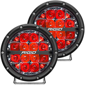 449.99 Rigid Industries 360 Series LED Lights (4" or 6") - Spot / Drive / Diffused / SAE - Redline360