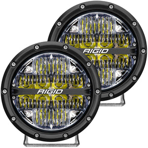 449.99 Rigid Industries 360 Series LED Lights (4" or 6") - Spot / Drive / Diffused / SAE - Redline360