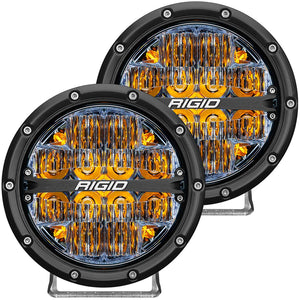 449.99 Rigid Industries 360 Series LED Lights (4" or 6") - Spot / Drive / Diffused / SAE - Redline360