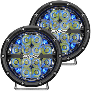 449.99 Rigid Industries 360 Series LED Lights (4" or 6") - Spot / Drive / Diffused / SAE - Redline360