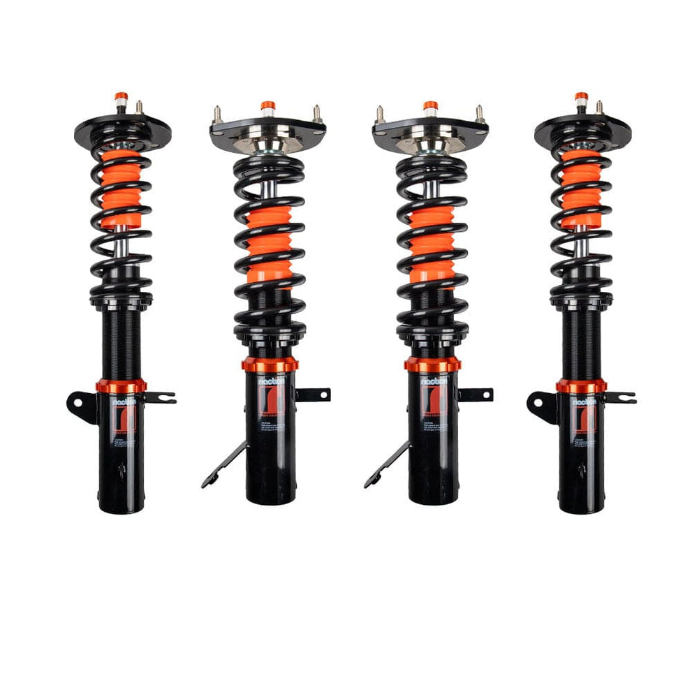 Epartsgogo Adjustable Coilover Sleeve Kit For 93-97 Toyota Corolla - Lowering Spring Set (Blue/Silver)