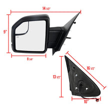 Load image into Gallery viewer, 200.00 Spec-D Towing Mirrors Ford Expedition (03-06) [Matte Black] Powered / Heated / LED Turn Signal &amp; Puddle Lights - Redline360 Alternate Image