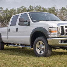Load image into Gallery viewer, Spec-D Towing Mirrors F250 F350 F450 F550 Super Duty (99-16) Manual Adjustable &amp; Extendable w/ Amber or Smoke LED Lights - Amber Signal Light Alternate Image