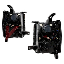 Load image into Gallery viewer, Winjet Renegade Projector Headlights Chevy Silverado (14-15) w/ LED Switchback Sequential DRL Light Bar - Default Title Alternate Image