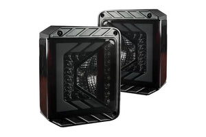 Winjet Renegade LED Tail Lights Jeep Wrangler (07-16) w/ Optional Housing and Lens Finish