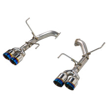 Load image into Gallery viewer, Remark Exhaust Subaru WRX VB (22-25) Muffler Delete w/ 3.5" Polished or Burnt Stainless Tips - Burnt Blue Double Wall Alternate Image