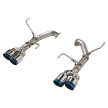 Load image into Gallery viewer, Remark Exhaust Subaru WRX VB (22-25) Muffler Delete w/ 3.5" Polished or Burnt Stainless Tips - Burnt Blue Single Wall Alternate Image
