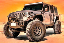 Load image into Gallery viewer, Go Rhino Rockline Front Bumper Jeep Wrangler JK (2018) - Stubby w/ Over rider Light Mount Bar / Winch &amp; LED Ready - Default Title Alternate Image