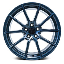 Load image into Gallery viewer, 219.00 Rosenstein Delta Wheels Flow Formed (18x8.5 +35 Offset) 5x114.3 / 5X108 Cerulean Blue Pearl or Matte Gunmetal - Redline360 Alternate Image