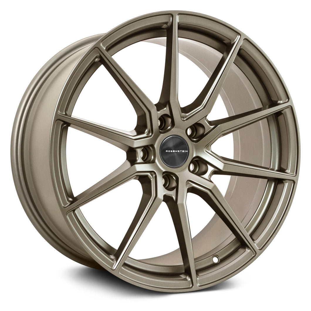 219.00 Rosenstein Delta Wheels Flow Formed (18x9.5 5x114.3 +38 Offset) Matte Bronze or Alabaster White - Redline360