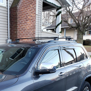 89.95 Spec-D Roof Rack Cross Bars Jeep Grand Cherokee (2011-2018) 1 Pair - Redline360